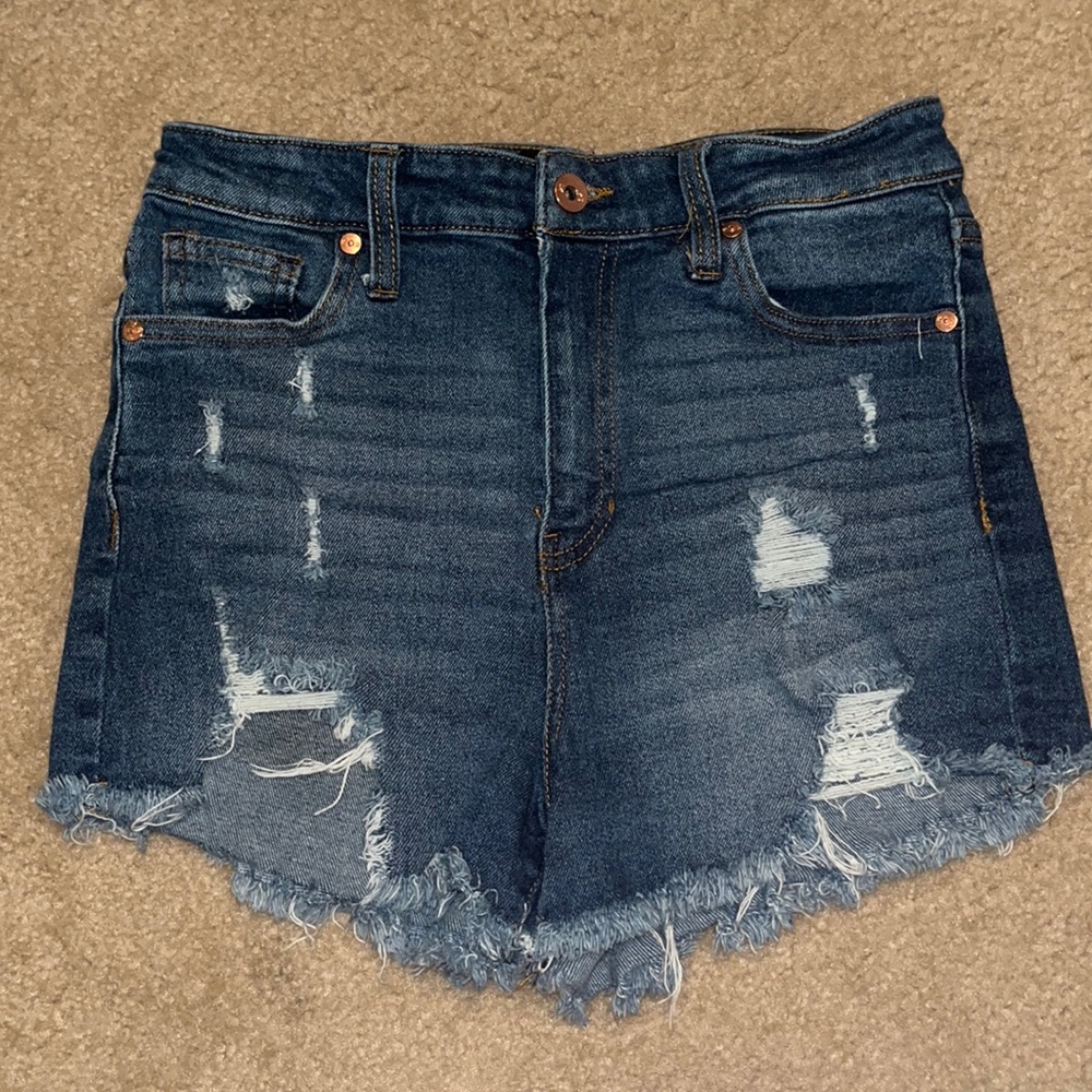Kendall+Kylie Jean shorts